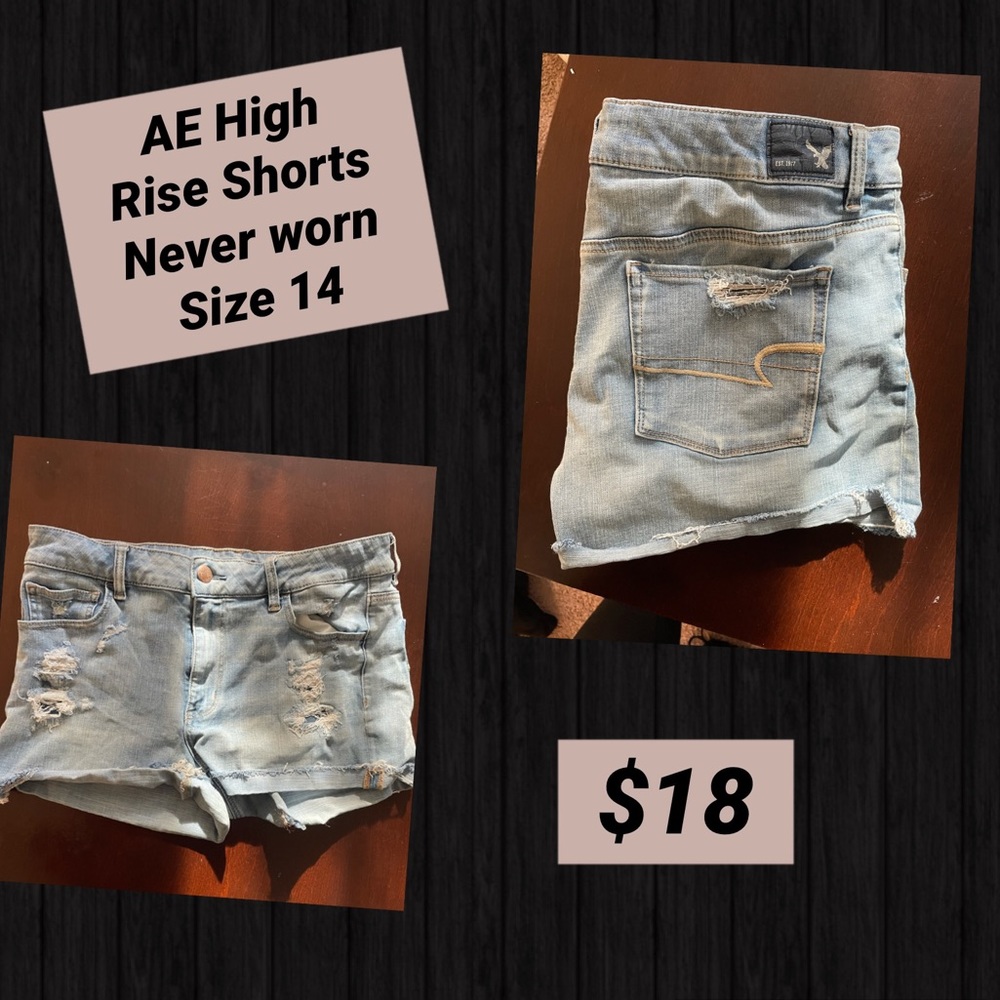 AE High Rise Shorts